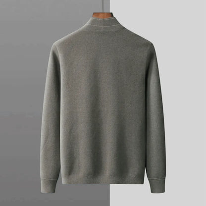 Veloria Virgin Wool Cardigan van Zuiver Scheerwol – Handgebreid met Jacquard Details