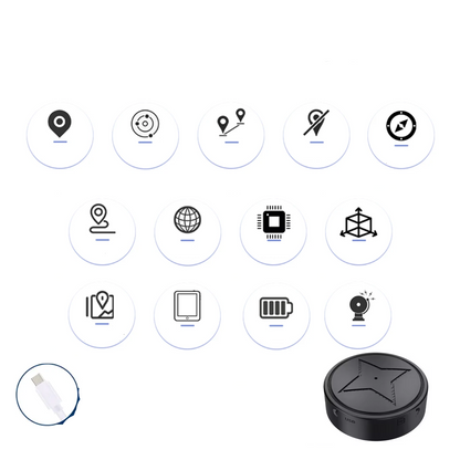 Élanor Magnetische Mini GPS-Tracker voor voertuigen en eigendommen