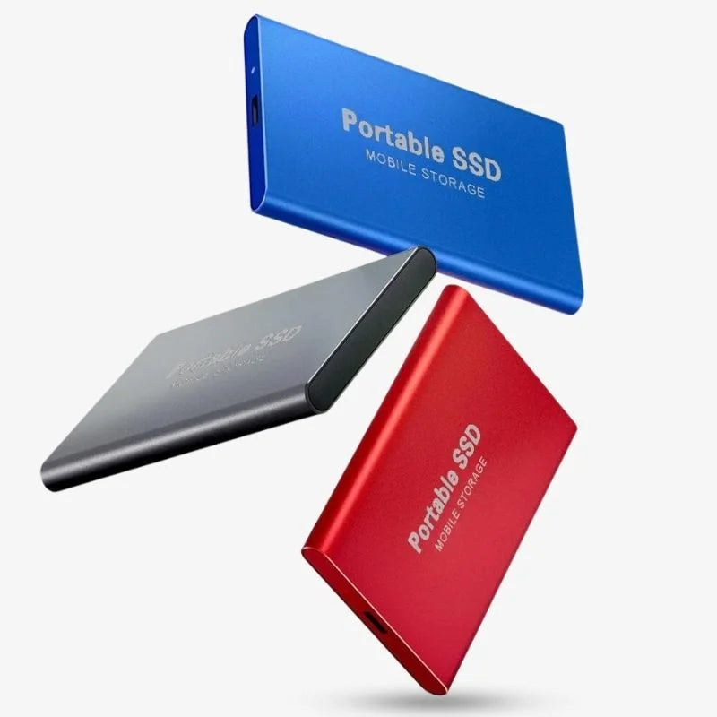 Monde Externe SSD 1TB/2TB/4TB/8TB/16TB – USB 3.2 Gen 2 – Aluminium – Supersnelle Gegevensoverdracht