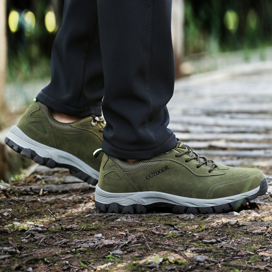 Veloria heren wandelschoenen met ondersteunend voetbed – waterafstotend en ademend