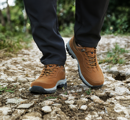 Veloria heren wandelschoenen met ondersteunend voetbed – waterafstotend en ademend