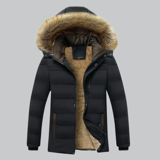 Élanor Waterdichte Parka Jas met Fleecevoering en Capuchon