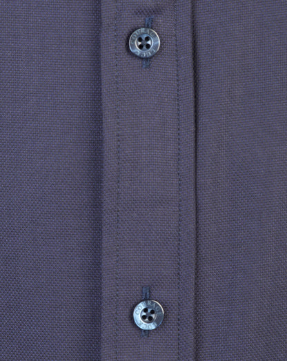 Veloria Heren Overhemd met Verborgen Rits – Slim Fit Design