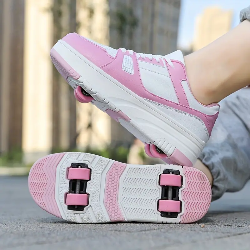 Élanor Rolsportschoenen met Afneembare Wieltjes voor Kinderen en Volwassenen