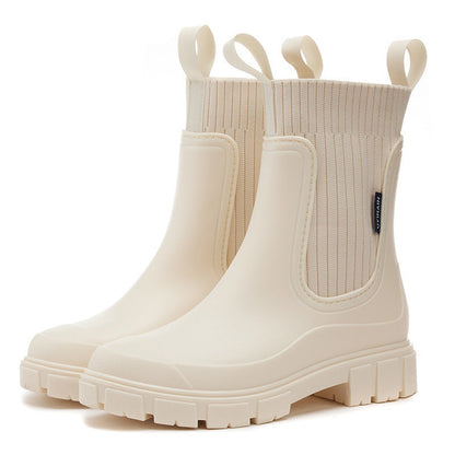 Veloria Regenlaarzen – Waterdichte Gummistiefel met Antislip Zool voor Nat Weer
