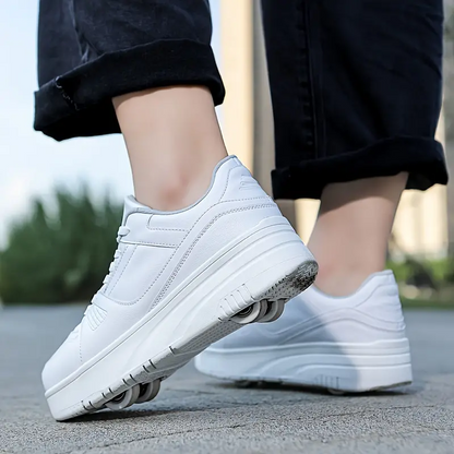 Élanor Rolsportschoenen met Afneembare Wieltjes voor Kinderen en Volwassenen