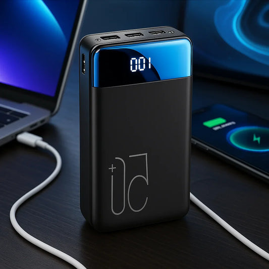 Monde 100.000mAh Draagbare Powerbank met Snelladen voor Telefoon, Tablet en Laptop