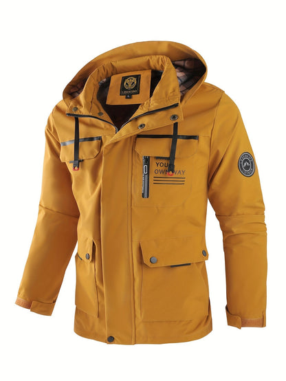 Évoque Outdoor Waterdichte Winterjas voor Heren met Capuchon