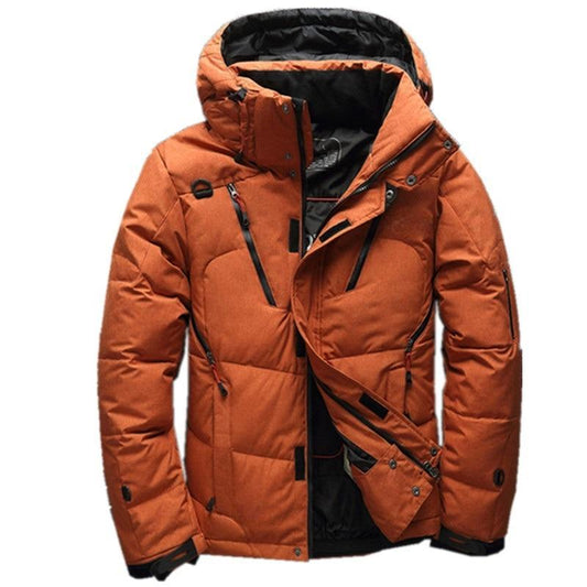 Évoque | Heren Donsparka met Afneembare Capuchon – Warme Winterjas Regular Fit
