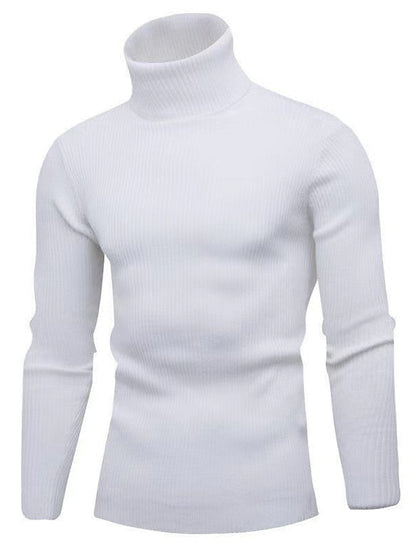 Élanor Heren Trui van Wol – Luxe Italiaanse Gebreide Sweater met Kraag