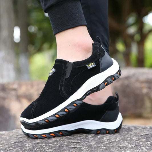 Sereno Sportieve Slip-On Sneakers voor Heren – Lichtgewicht en Ademend