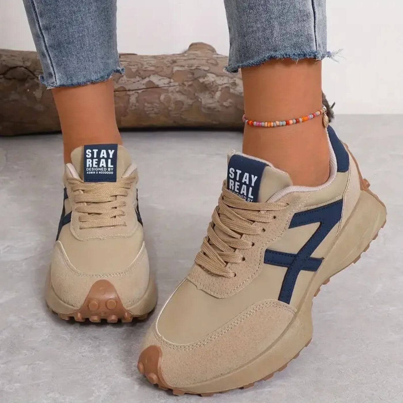 Élanor | Orthopedische sneakers met ergonomische pasvorm en antislip zool voor dames