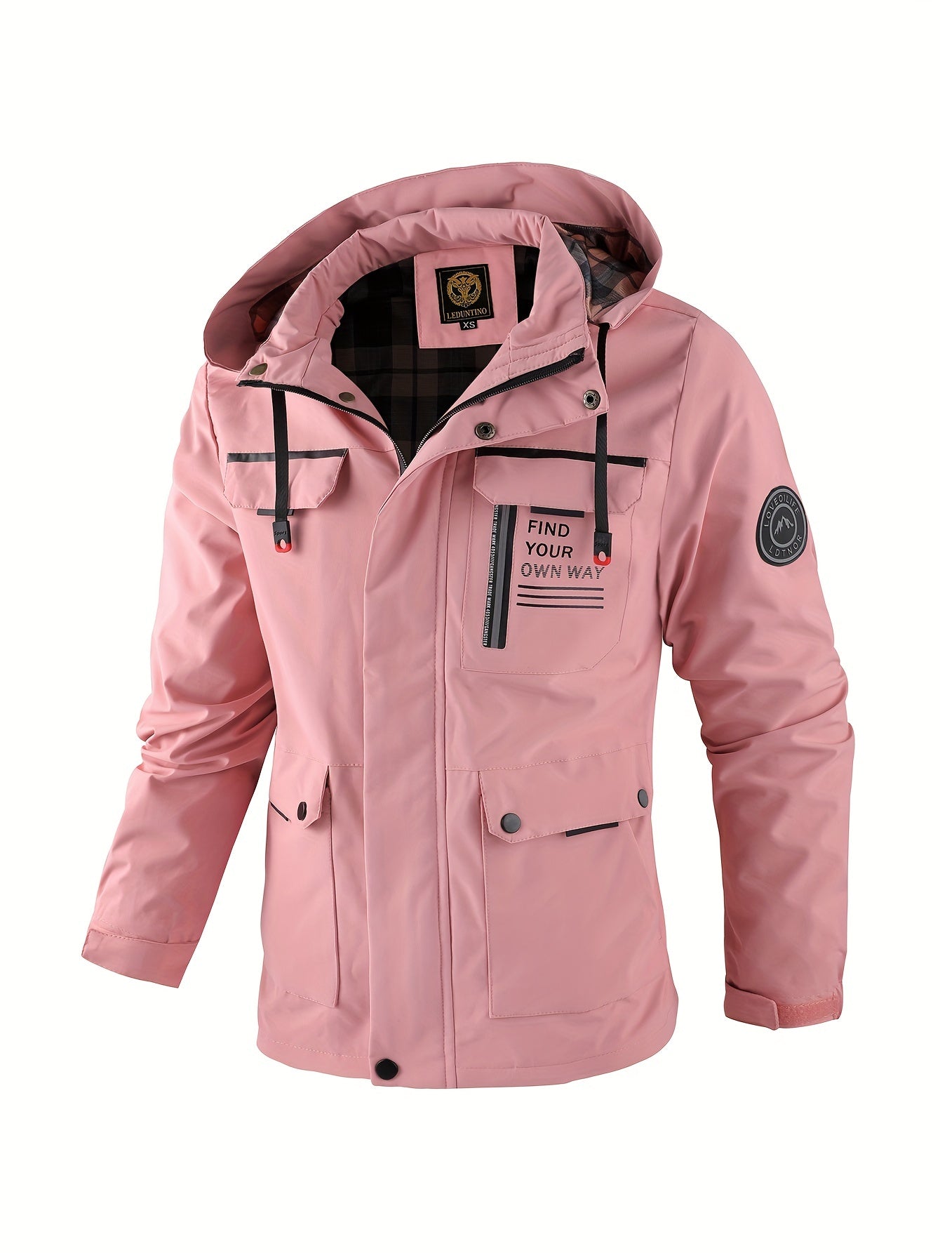 Évoque Outdoor Waterdichte Winterjas voor Heren met Capuchon