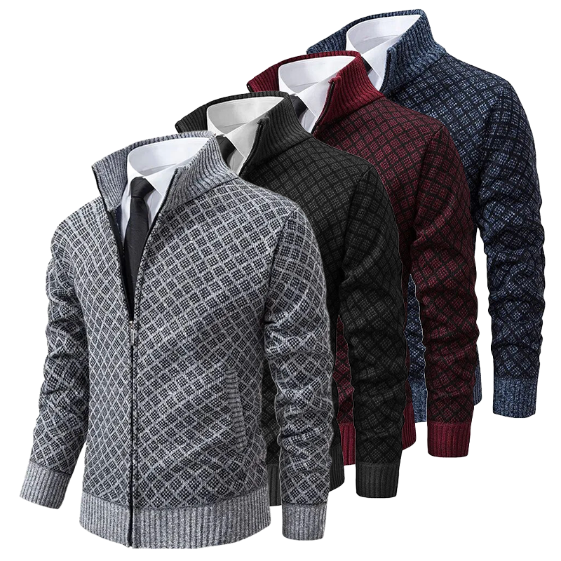 Monde Heren Trui – Klassiek Design – Ronde Hals – Zacht Katoenmix – Marineblauw – M t/m 4XL