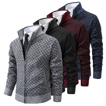 Monde Heren Trui – Klassiek Design – Ronde Hals – Zacht Katoenmix – Marineblauw – M t/m 4XL