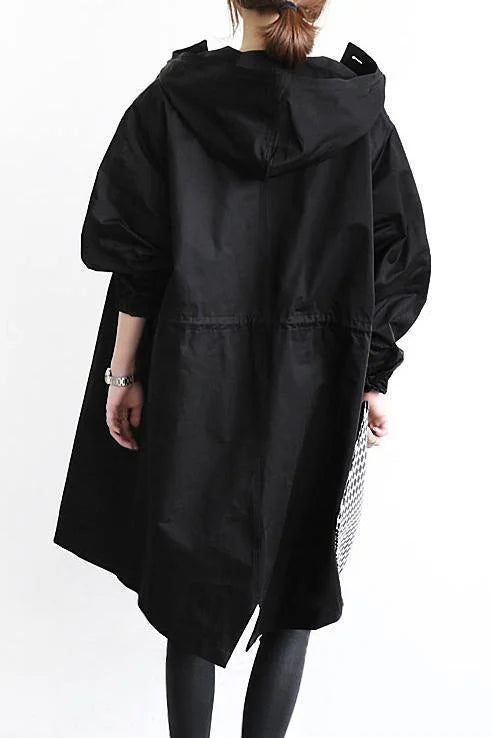 Élanor Oversized Waterdichte Trenchcoat voor Voorjaar en Zomer