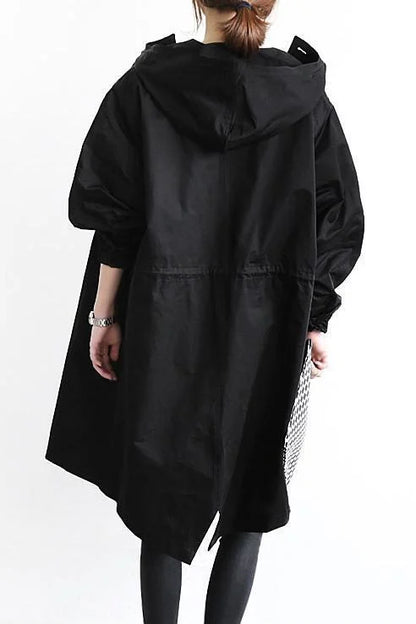 Élanor Oversized Waterdichte Trenchcoat voor Voorjaar en Zomer