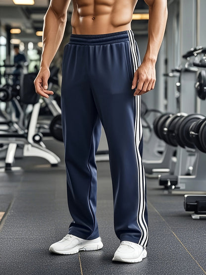 Élanor Heren Sportbroek – Ademend Lichtgewicht Trainingsbroek met Trekkoord en Zakken