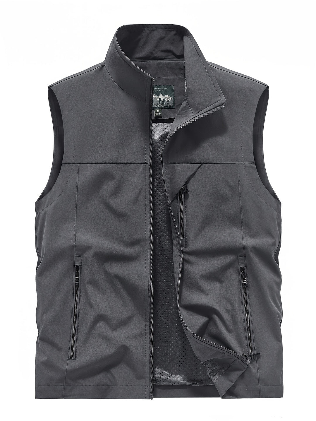 Élanor Heren Sportvest – Lichtgewicht Mouwloos Outdoor Vest van Polyester