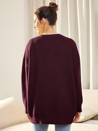 Évoque Lichte Cardigan met V-hals en Knoopsluiting – Gebreid Damesvest