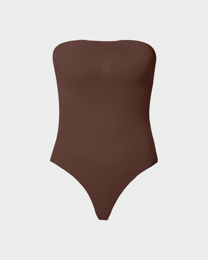 Évoque Seamless Straploze Bodysuit met Shaping Effect