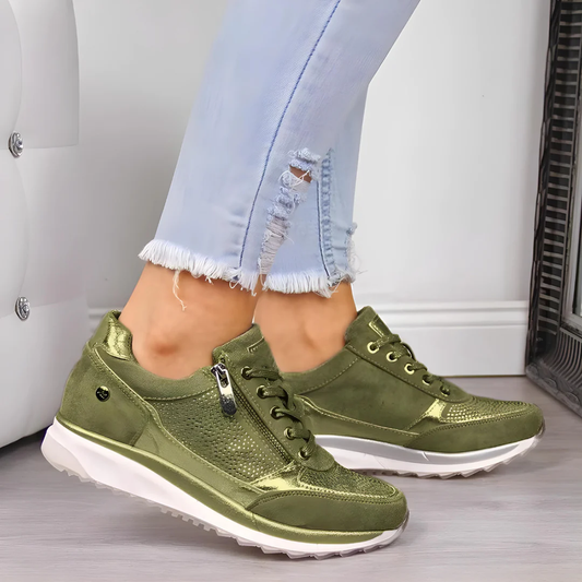Élanor – Orthopedische Damesschoenen met Ademend Mesh en Antislip Zool