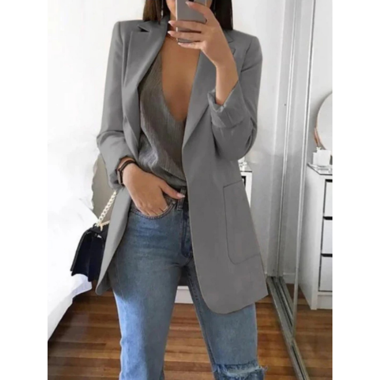 Élanor | Slim-fit blazer voor dames in elegante pasvorm