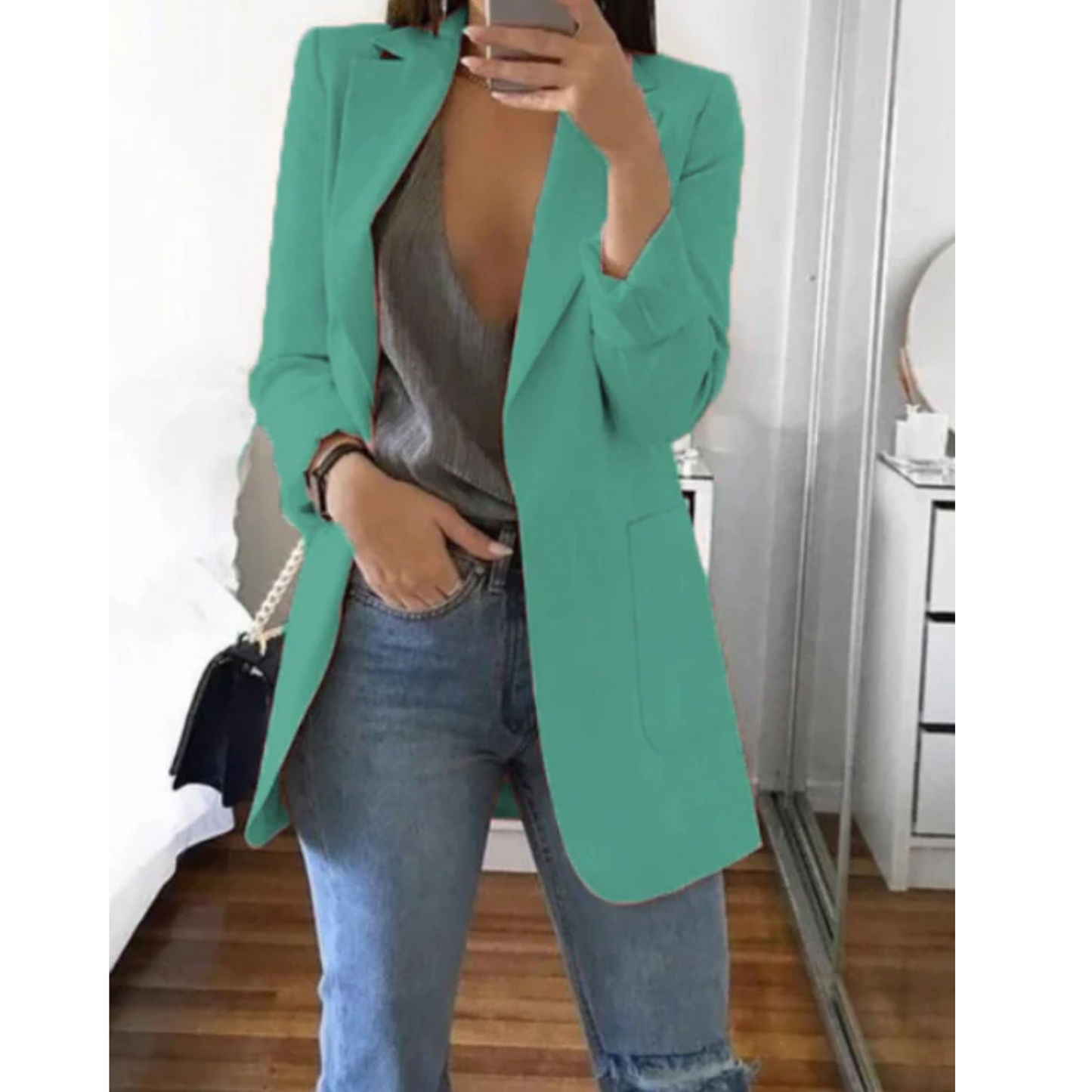 Élanor | Slim-fit blazer voor dames in elegante pasvorm
