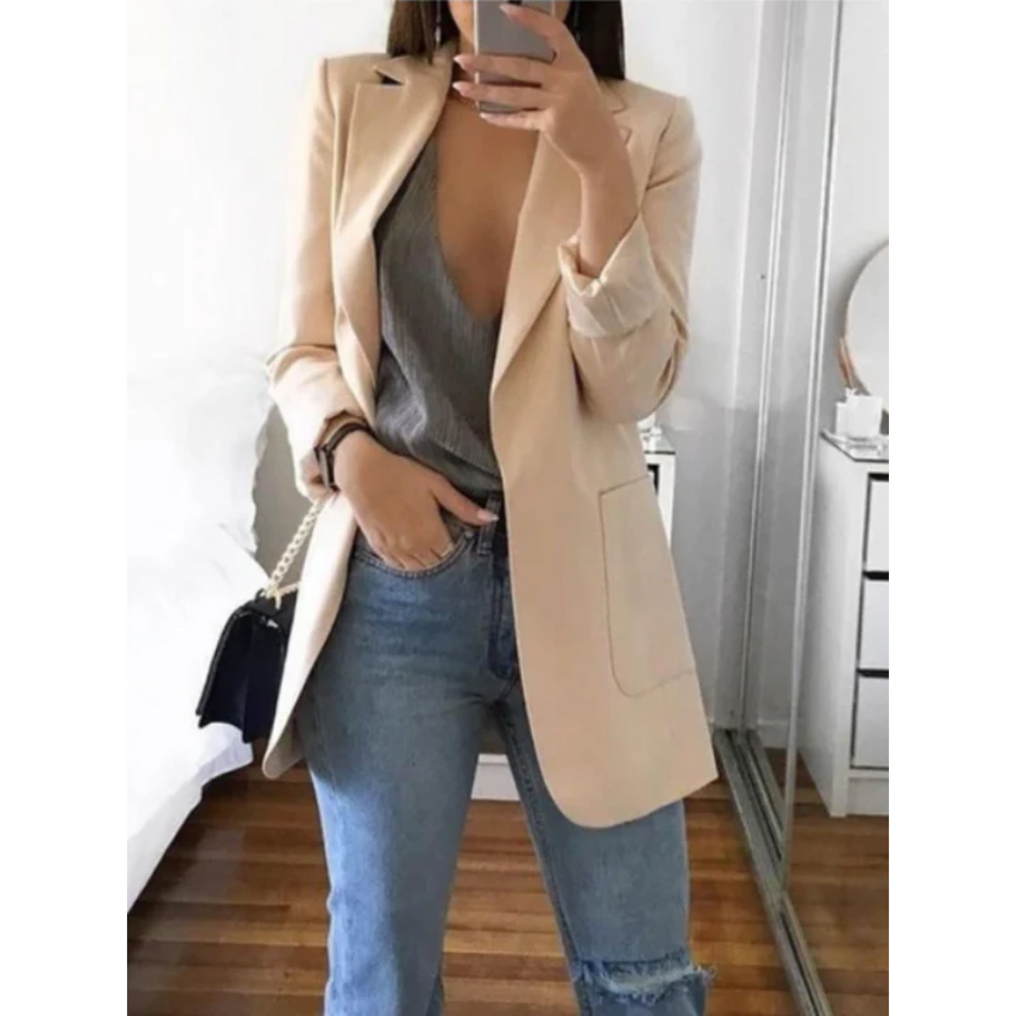 Élanor | Slim-fit blazer voor dames in elegante pasvorm