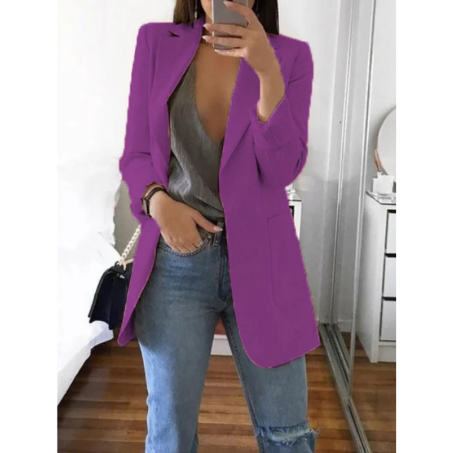 Élanor | Slim-fit blazer voor dames in elegante pasvorm