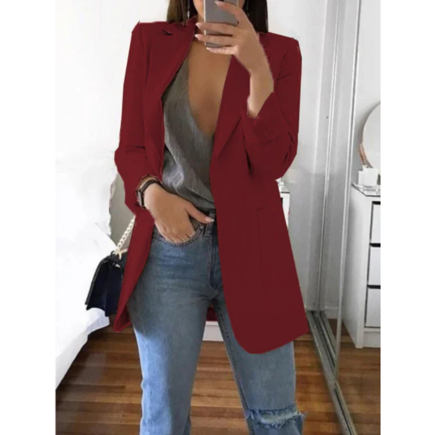 Élanor | Slim-fit blazer voor dames in elegante pasvorm
