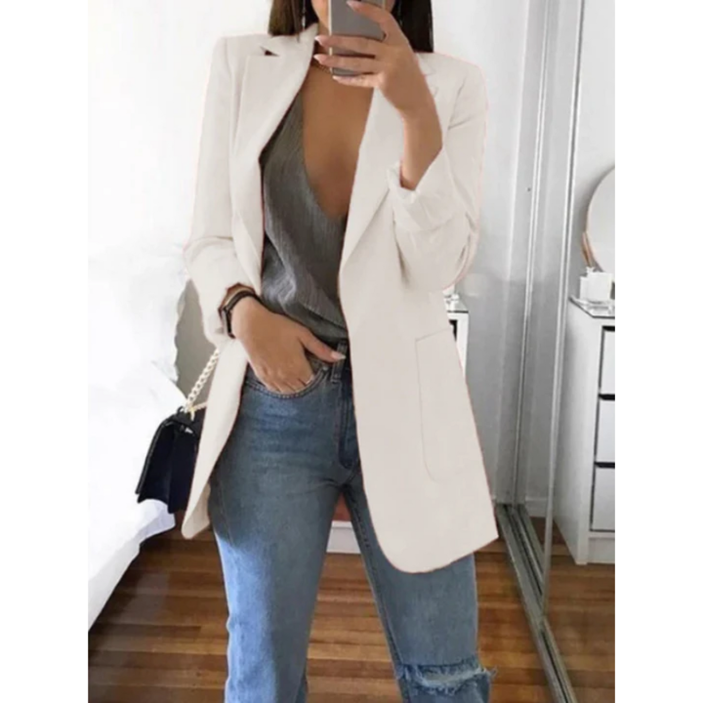 Élanor | Slim-fit blazer voor dames in elegante pasvorm
