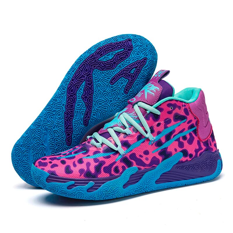 Évoque | Basketbalschoenen voor Heren met Ademend Ontwerp en Antislipzool