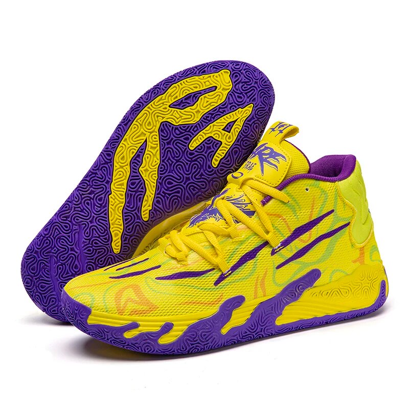 Évoque | Basketbalschoenen voor Heren met Ademend Ontwerp en Antislipzool
