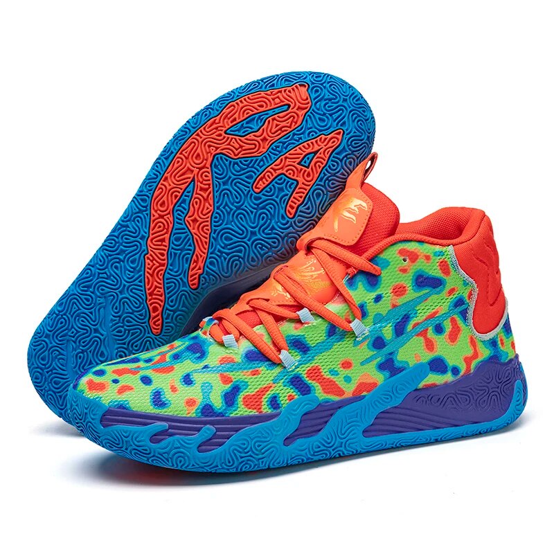 Évoque | Basketbalschoenen voor Heren met Ademend Ontwerp en Antislipzool
