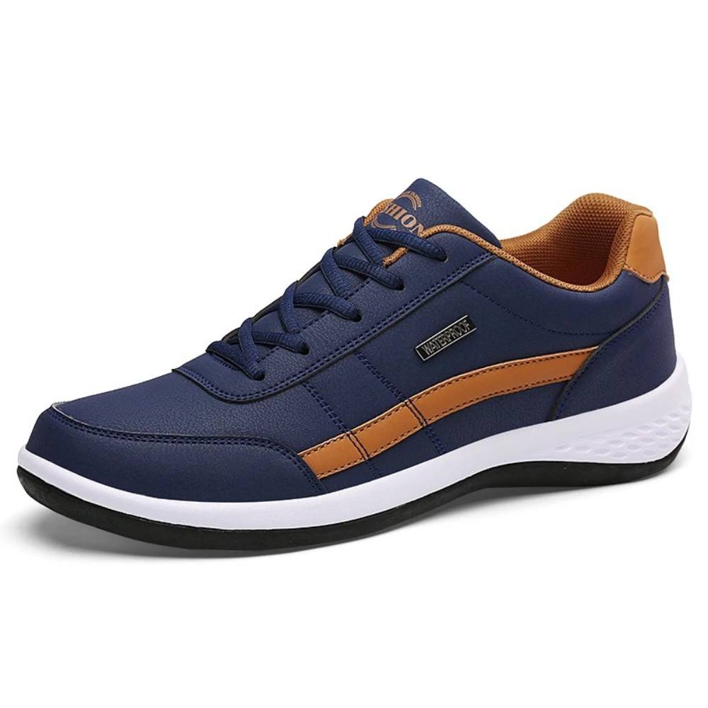 Monde Orthopedische Leren Sneakers voor Heren met Antislip Zool