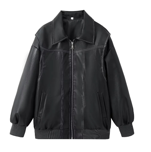 Évoque | Leren bomberjack voor dames en heren – tijdloos oversized model