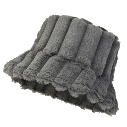 Élanor | Warme bucket hat van zachte fleece voor herfst en winter