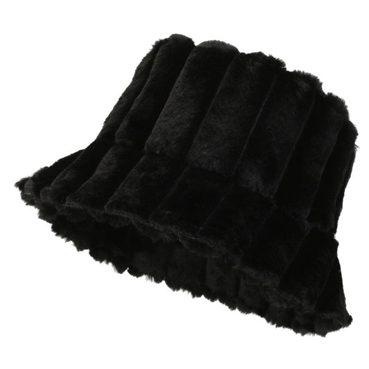 Élanor | Warme bucket hat van zachte fleece voor herfst en winter