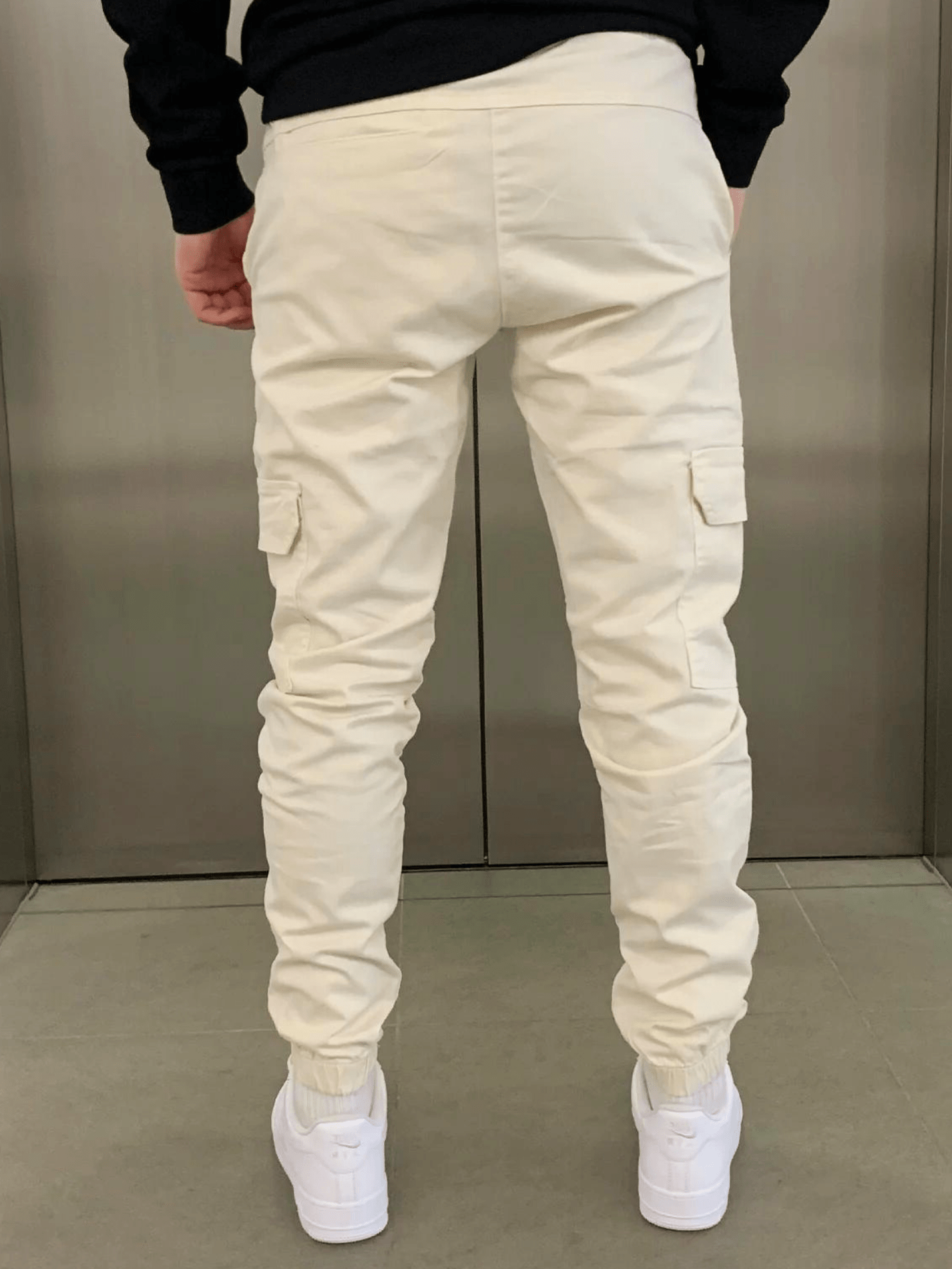 Veloria | Cargo Jogger Broek met Elastische Taille en Functionele Zakken