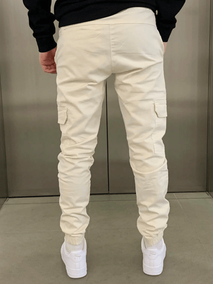 Veloria | Cargo Jogger Broek met Elastische Taille en Functionele Zakken