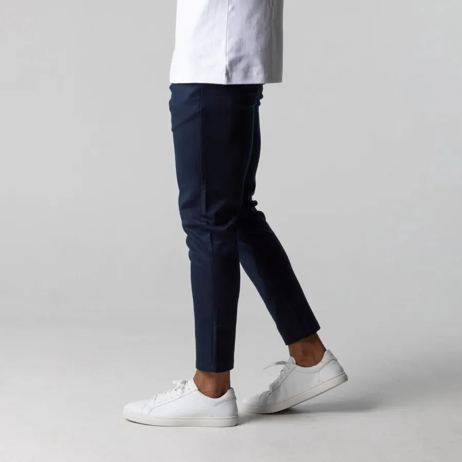 Évoque Slim-Fit Chino Broek voor Heren – Elegante Stretch Katoen