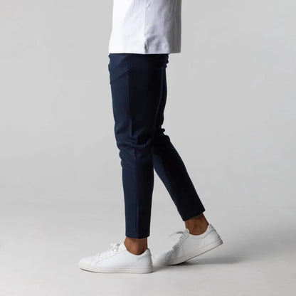Évoque Slim-Fit Chino Broek voor Heren – Elegante Stretch Katoen