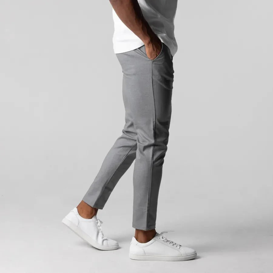 Évoque Slim-Fit Chino Broek voor Heren – Elegante Stretch Katoen