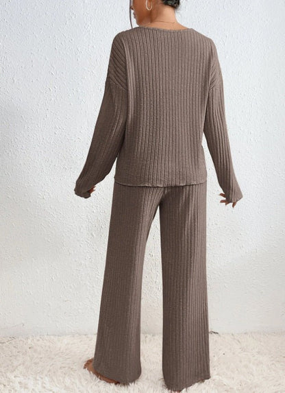 Élanor Tweedelige Lounge-Set Dames – Comfortabele Loungewear met Losse Pasvorm