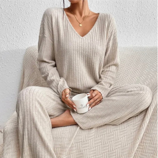 Élanor Tweedelige Lounge-Set Dames – Comfortabele Loungewear met Losse Pasvorm