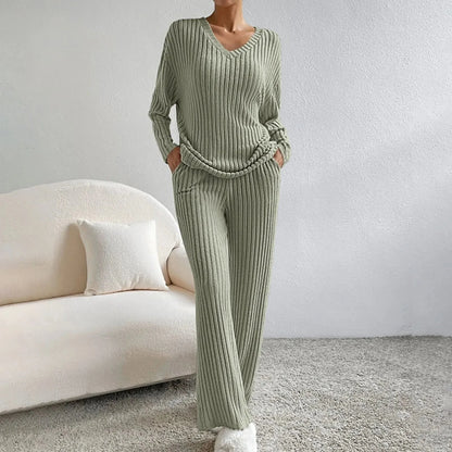 Élanor Tweedelige Lounge-Set Dames – Comfortabele Loungewear met Losse Pasvorm