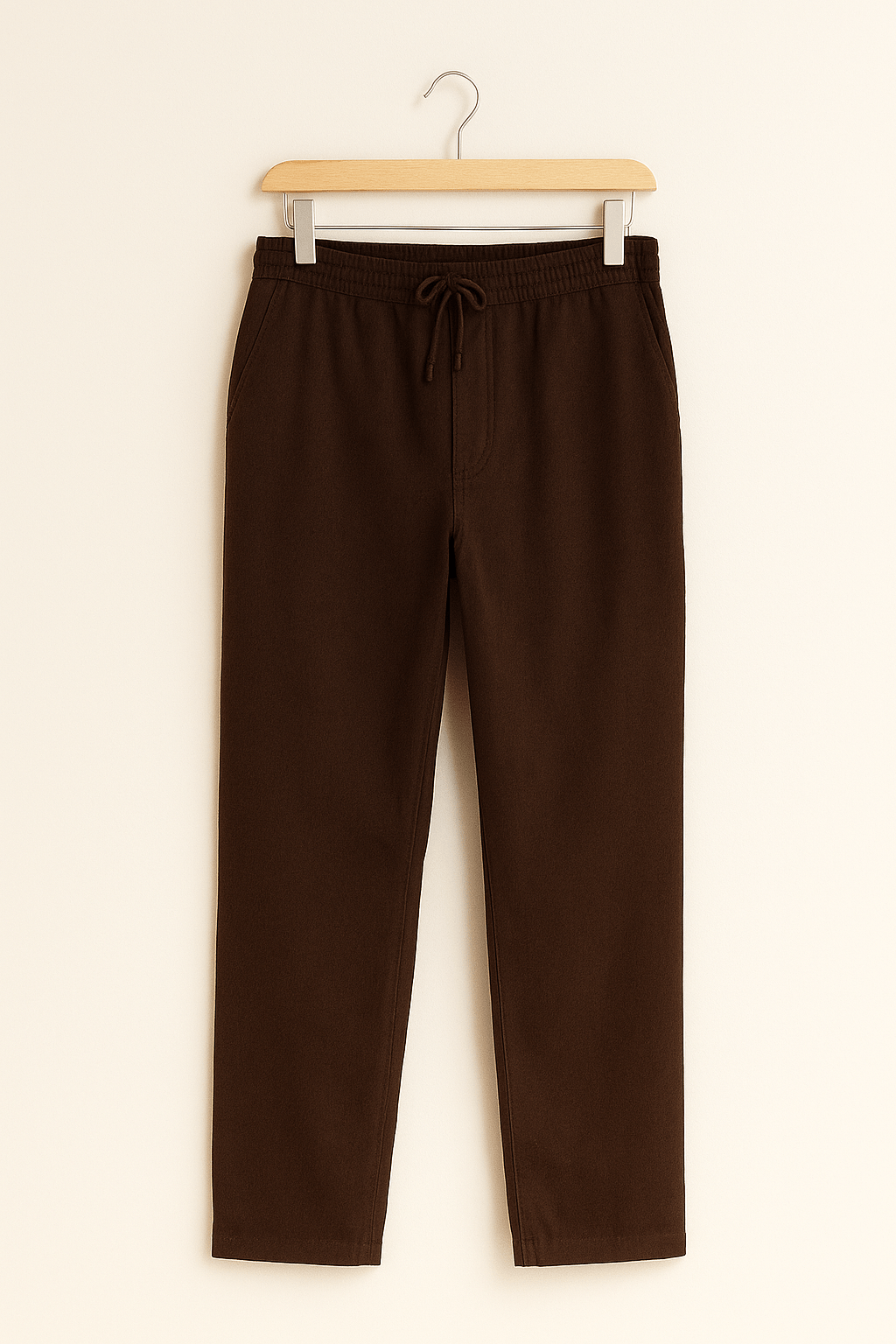 Évoque Tapered Linnenbroek met Kordelzug – Luchtige Zomerhose voor Heren