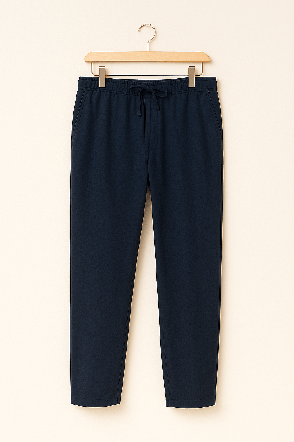 Évoque Tapered Linnenbroek met Kordelzug – Luchtige Zomerhose voor Heren