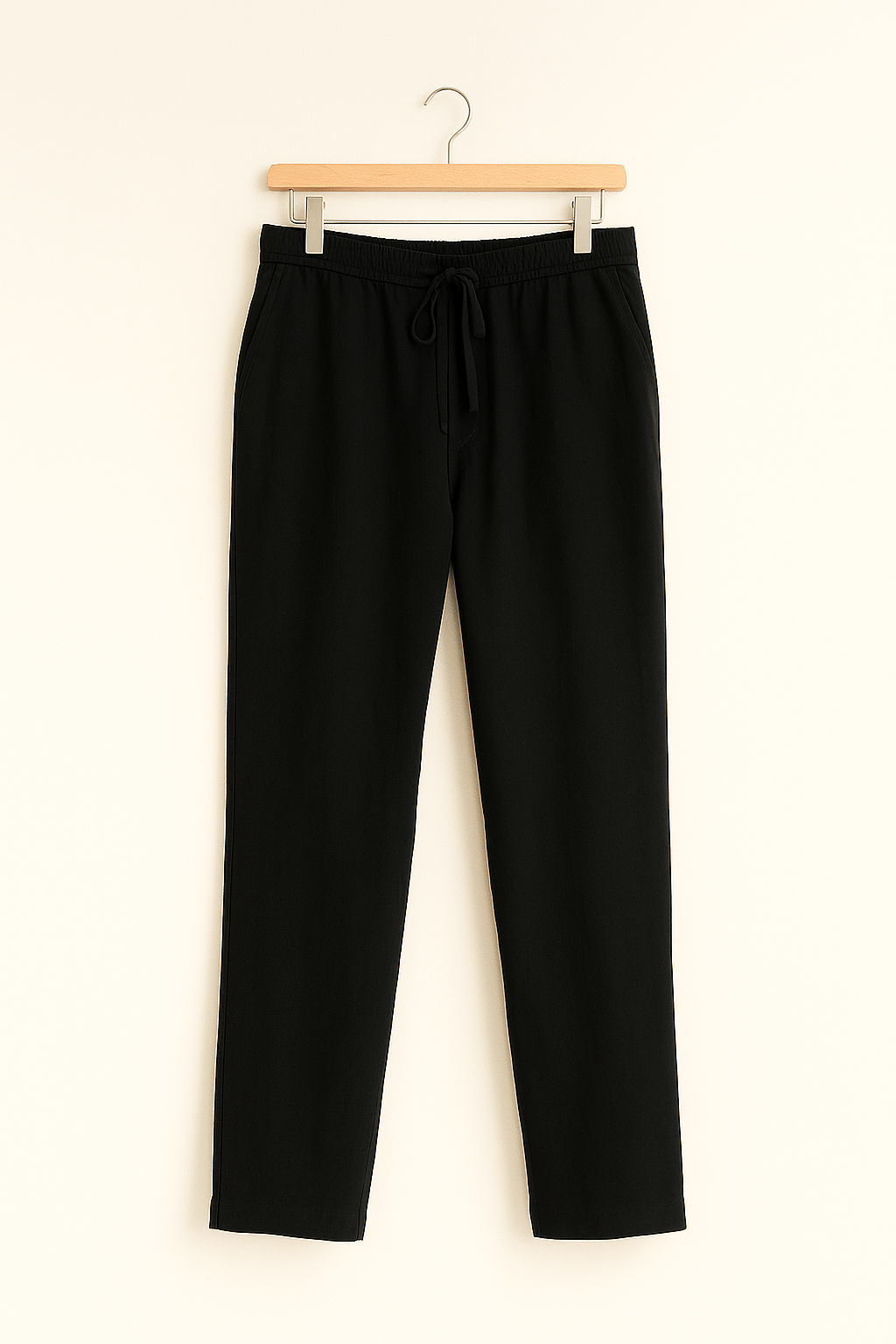 Évoque Tapered Linnenbroek met Kordelzug – Luchtige Zomerhose voor Heren